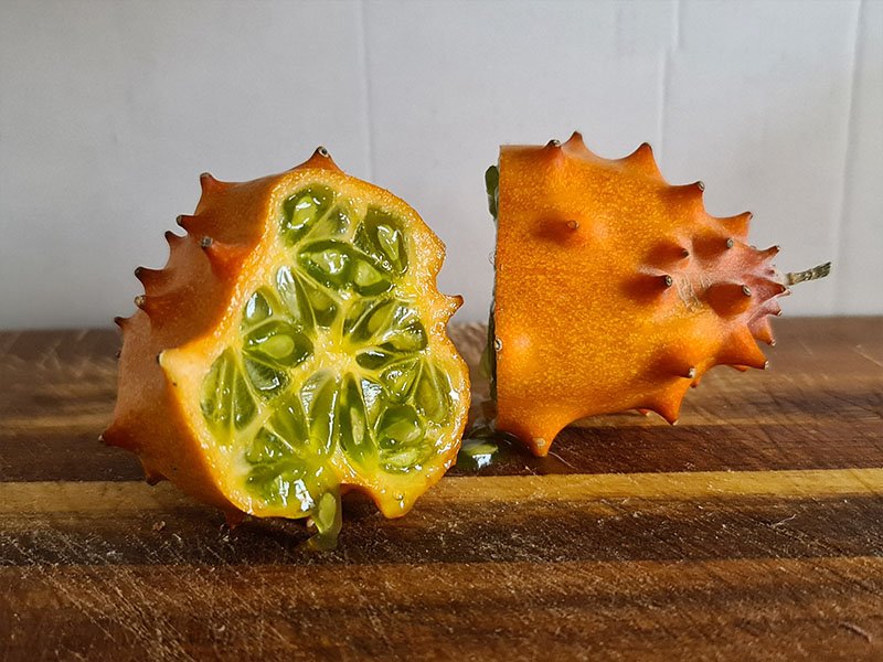 dwarsdoorsnede kiwano