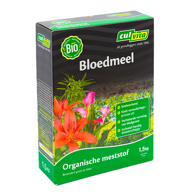 Bloedmeel meststof 1500g Culvita BIO