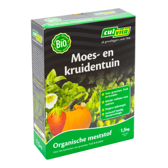 Moes- en kruidentuin meststof 1500g Culvita BIO