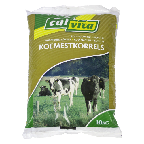 Koemestkorrels 10KG zak Culvita 100% natuurlijk