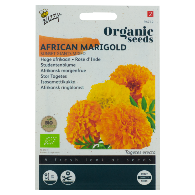 Afrikaantjes Sunset Giants Gemengd BIO zaden