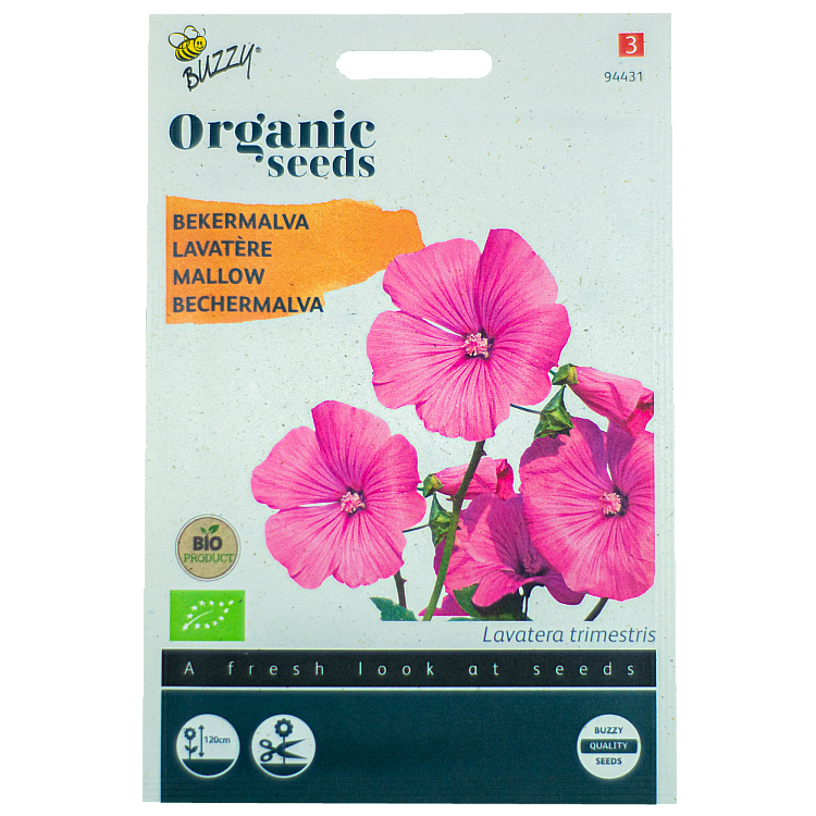 Bekermalva Roze BIO zaden