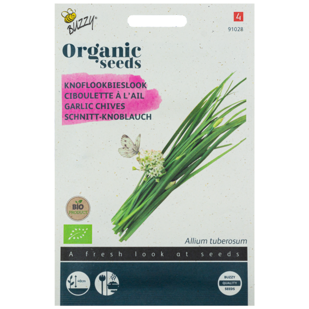 Bieslook Chinese Knoflookbieslook BIO Buzzy Organic Seeds