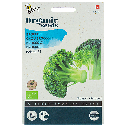 Broccoli Belstar F1 BIO Buzzy Organic Seeds
