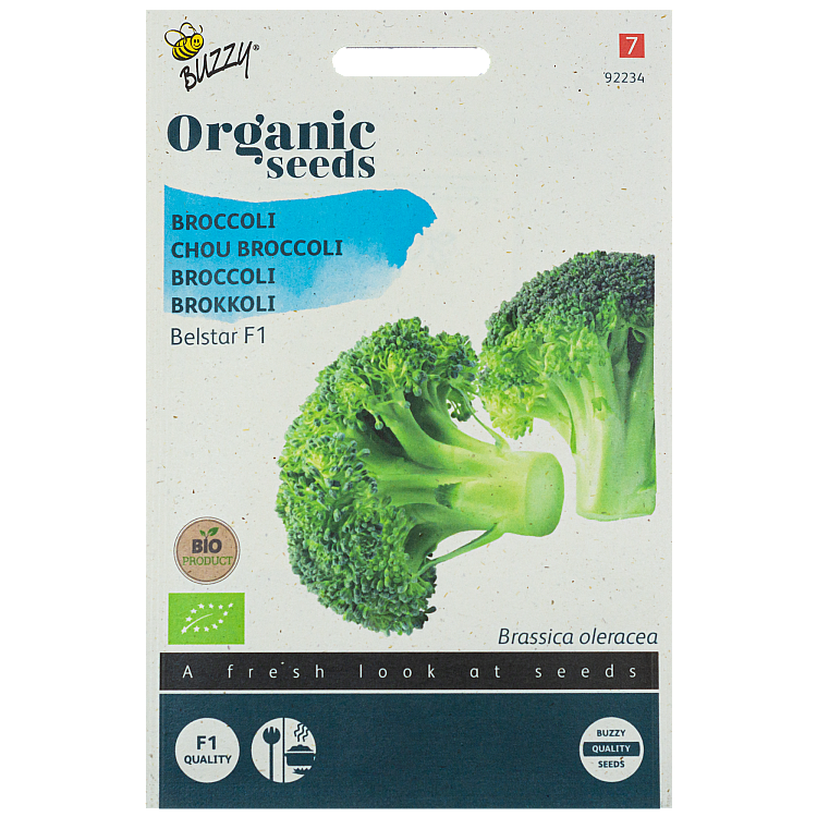 Broccoli Belstar F1 BIO Buzzy Organic Seeds