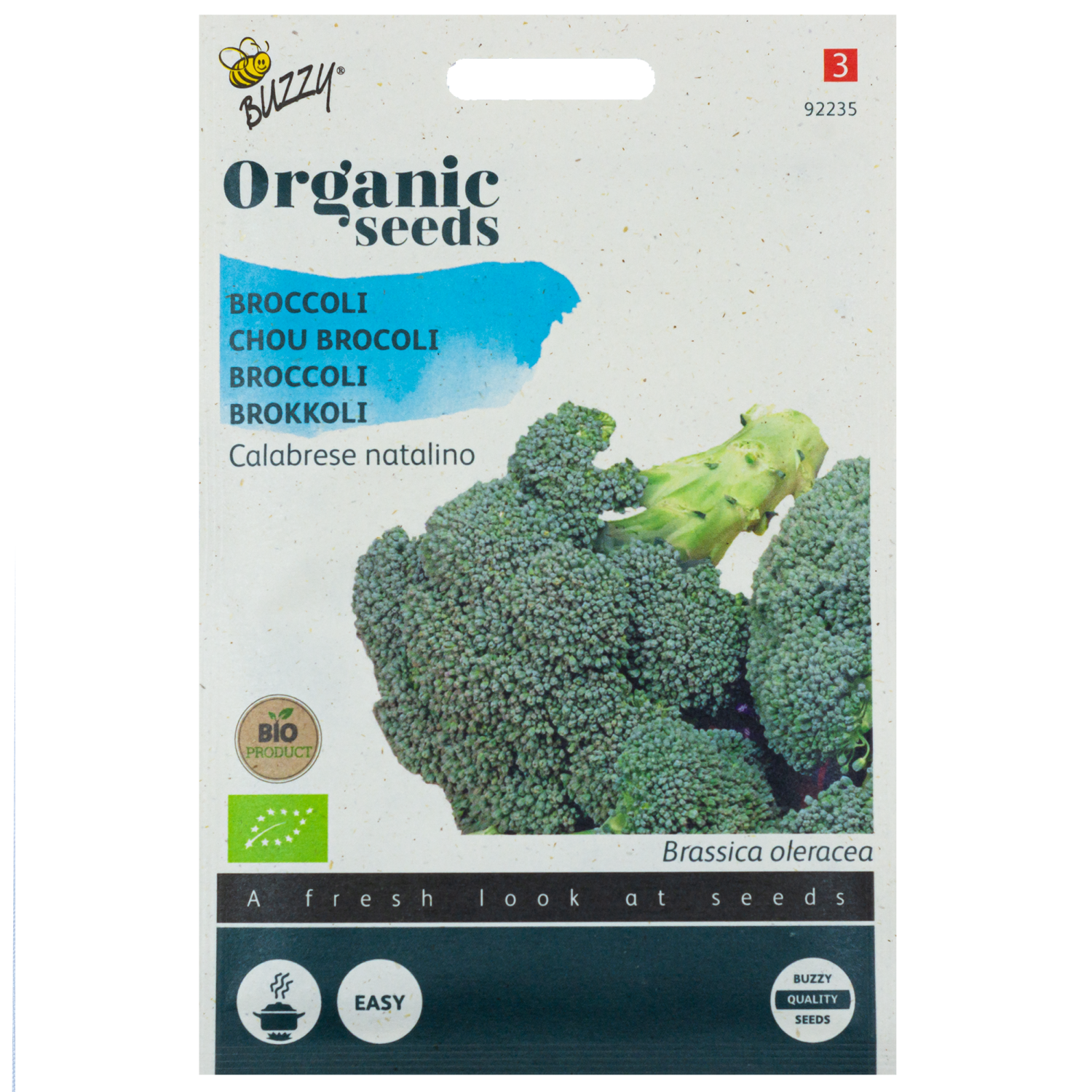 Broccoli Calabrese Natalino BIO moestuin zaden kopen