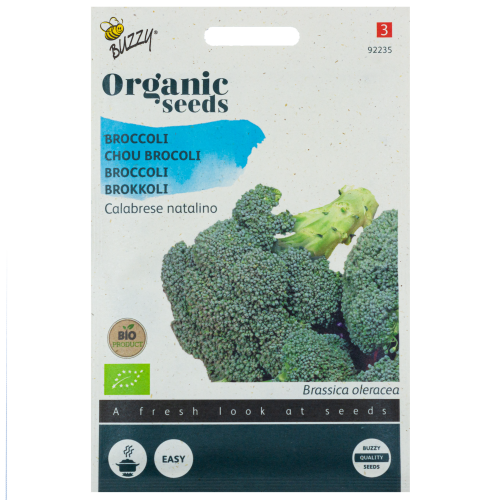 Broccoli Calabrese Natalino BIO Buzzy Organic Seeds