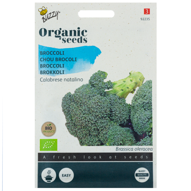 Broccoli Calabrese Natalino BIO Buzzy Organic Seeds