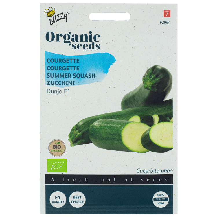 Courgette Dunja F1 BIO Buzzy Organic Seeds