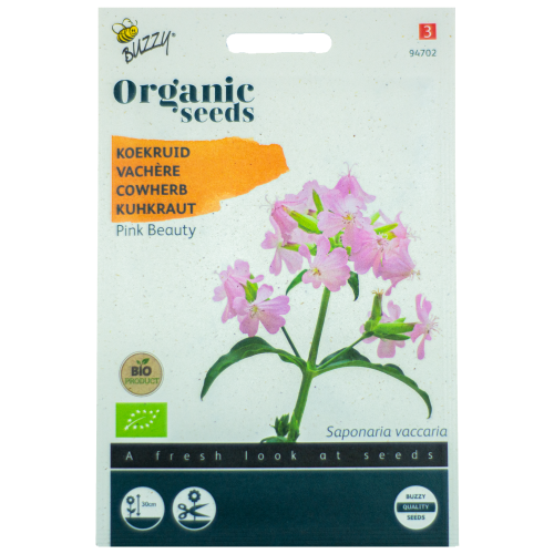 Koekruid Zeepkruid BIO Buzzy Organic Seeds