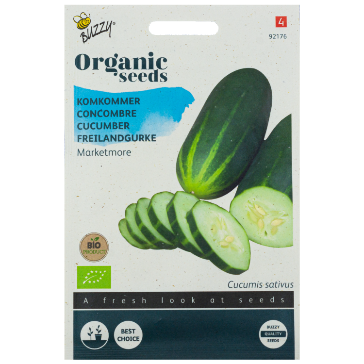 Komkommer Marketmore BIO zaden