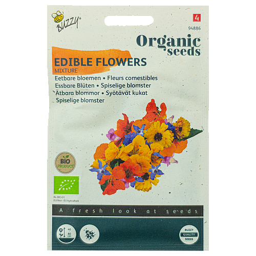 Eetbare bloemen BIO zaden