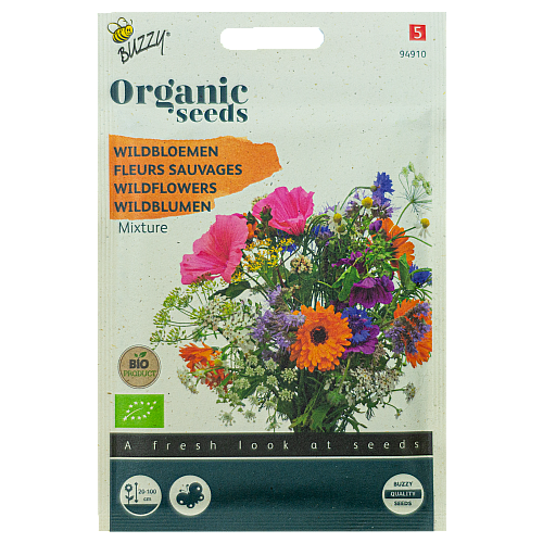 Wilde bloemen BIO zaden
