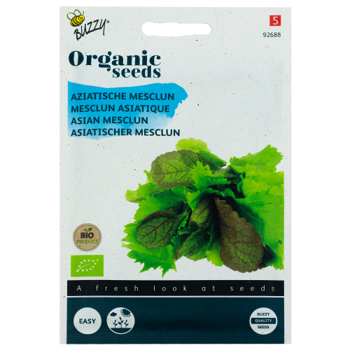 Aziatische Mesclun Salademix BIO zaden