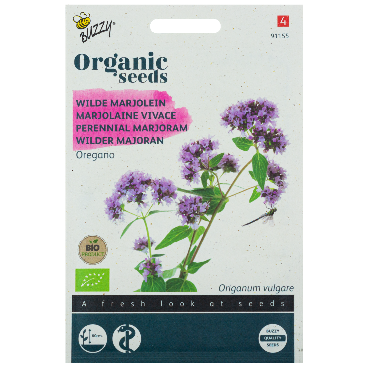 Majoraan of Echte marjolein - Origanum majorana 100 zaden | Hobbytuin