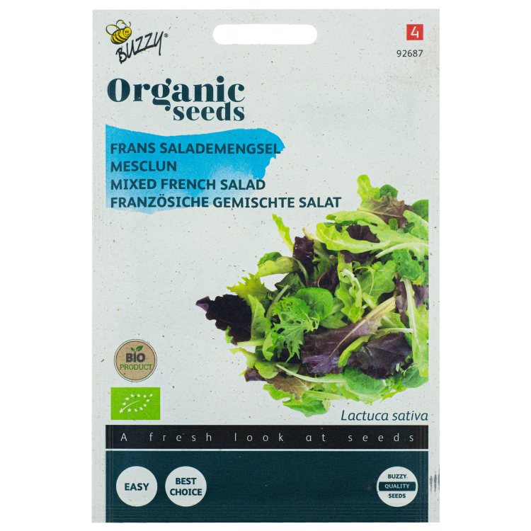 Franse Salademix BIO Buzzy Organic Seeds