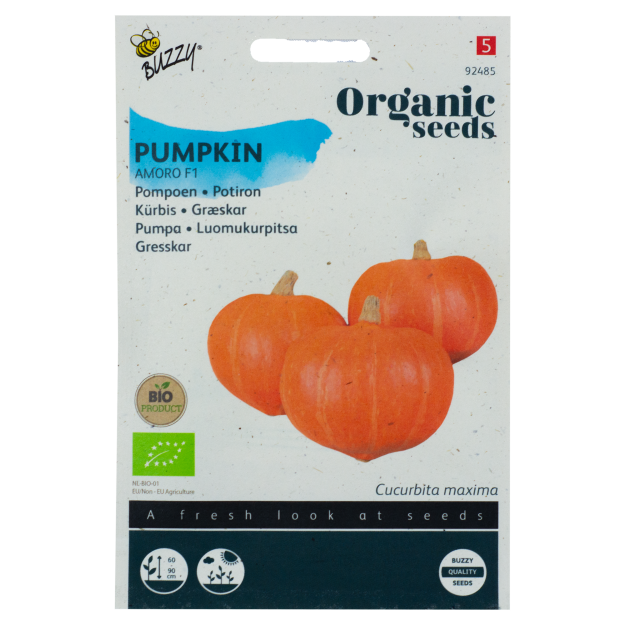 Pompoen Amoro F1 BIO Buzzy Organic Seeds