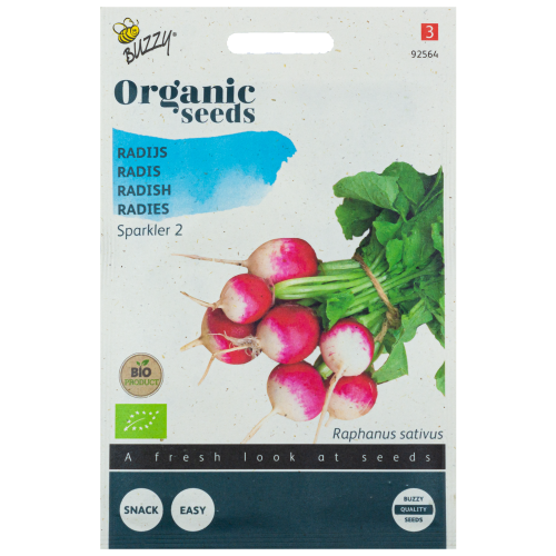 Radijs Sparkler 2 BIO Buzzy Organic Seeds