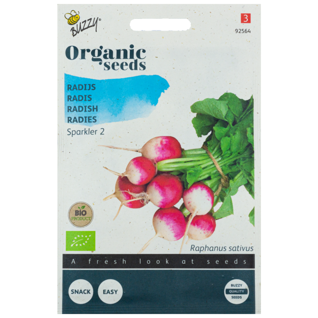 Radijs Sparkler 2 BIO Buzzy Organic Seeds