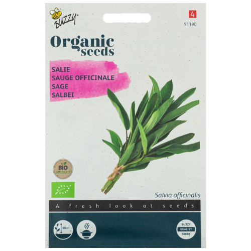 Salie Keukensalie BIO Buzzy Organic Seeds