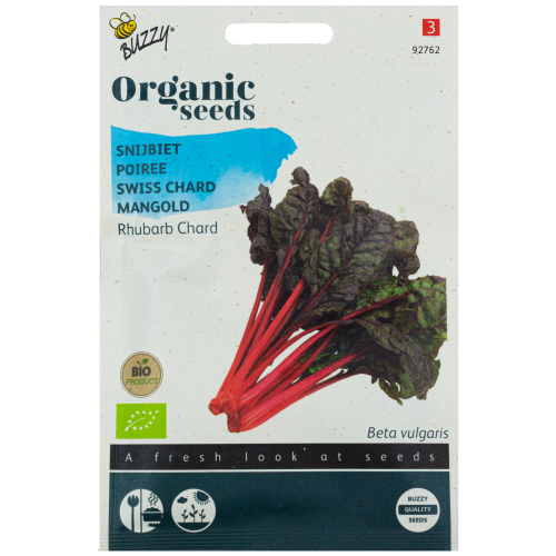 Snijbiet Rhubarb Chard BIO zaden