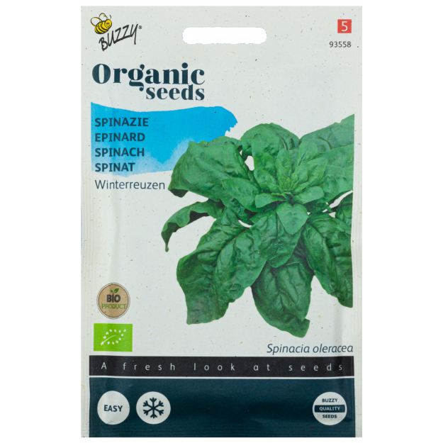 Spinazie Winterreuzen BIO Buzzy Organic Seeds