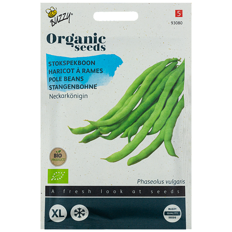 Stokboon Neckarkönigin 25g BIO zaden