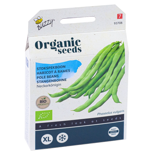Stokboon Neckarkönigin 50g BIO zaden