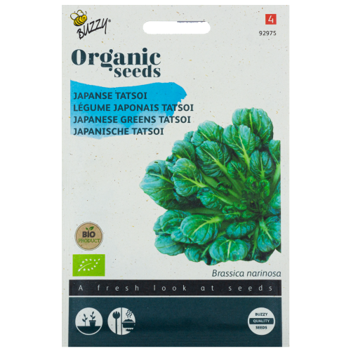 Tatsoi Japanse BIO Buzzy Organic Seeds