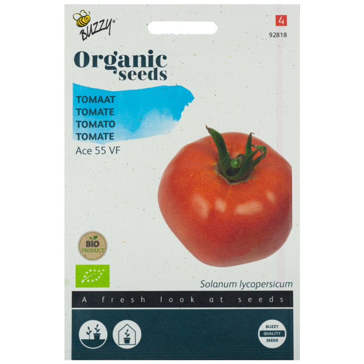 Tomaat Ace 55 VF BIO Buzzy Organic Seeds