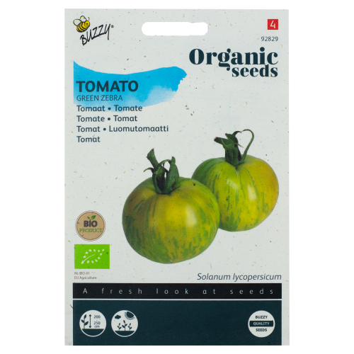 Tomaat Green Zebra BIO Buzzy Organic Seeds