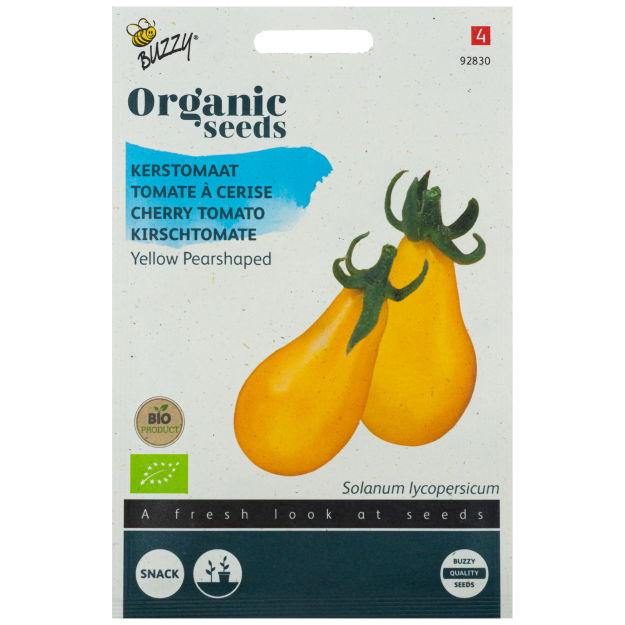 Tomaat Yellow Pearshaped BIO zaden