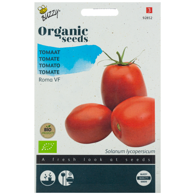 Tomaat Roma VF BIO zaden