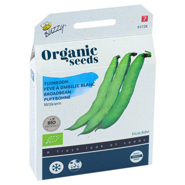 Tuinboon Witkiem 50g BIO zaden
