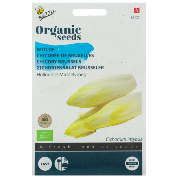 Witlof Hollandse Middelvroeg BIO Buzzy Organic Seeds