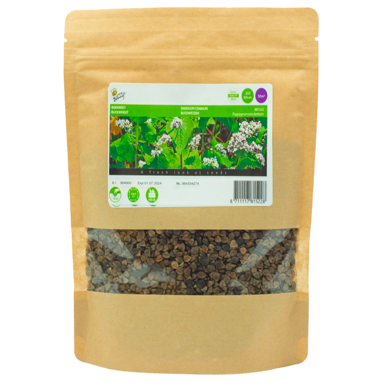Boekweit Fagopyrum esculentum 250g zaden