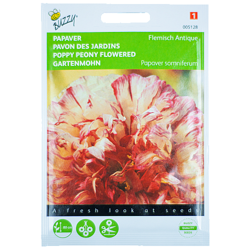 Papaver Maanzaad Flemisch Antique Buzzy Seeds