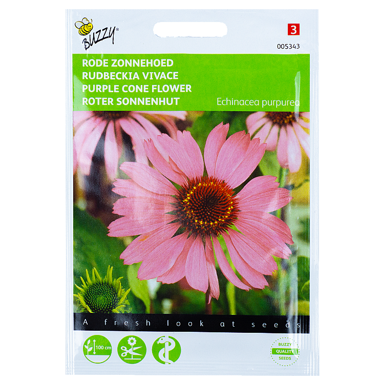 Zonnehoed Rode Echinacea purpurea Buzzy Seeds