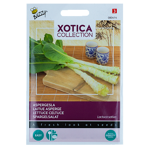 Aspergesla Stengelsla Celtuce Buzzy Xotica