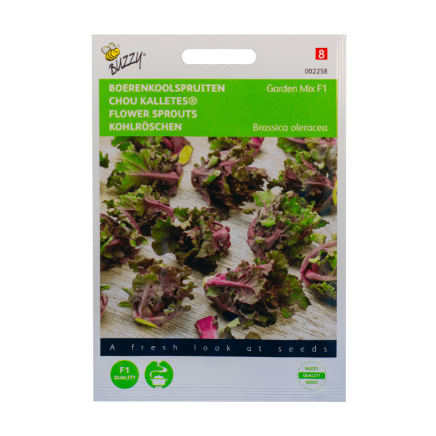 Boerenkoolspruitjes Garden Mix F1 Buzzy Seeds