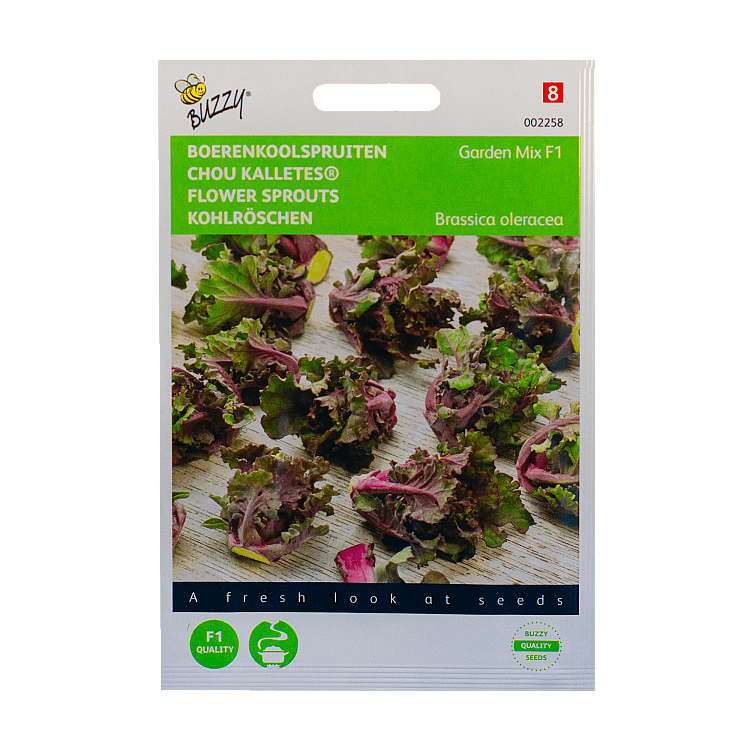 Boerenkoolspruitjes Garden Mix F1 zaden