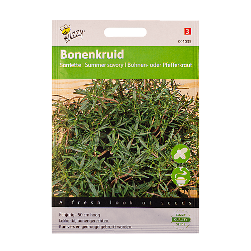 Bonenkruid Eenjarige zaden