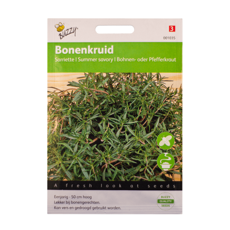 Bonenkruid Eenjarige zaden