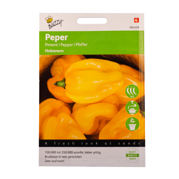 Peper (Habanero) Buzzy Seeds