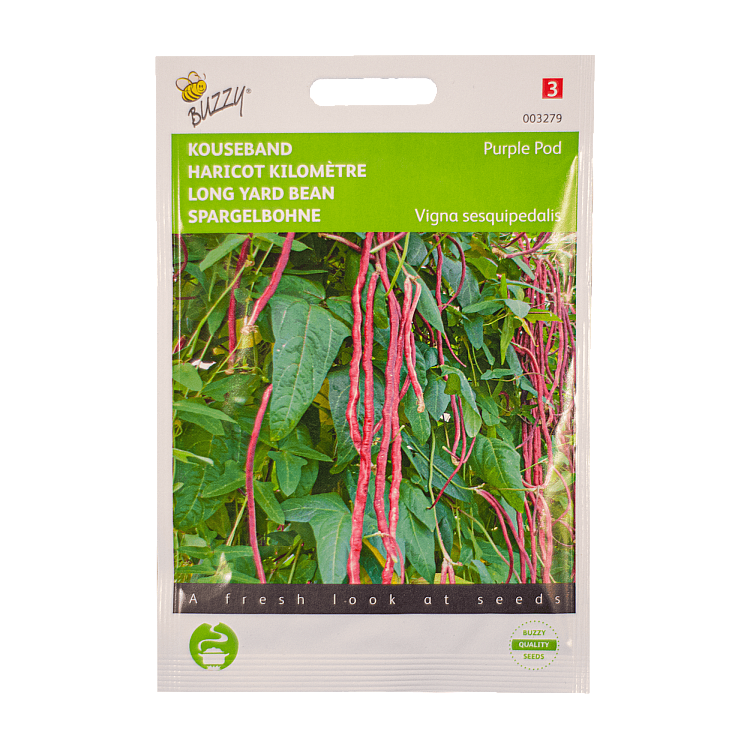Kousenband (Paarse / Vigna sesquipedalis) Buzzy Seeds