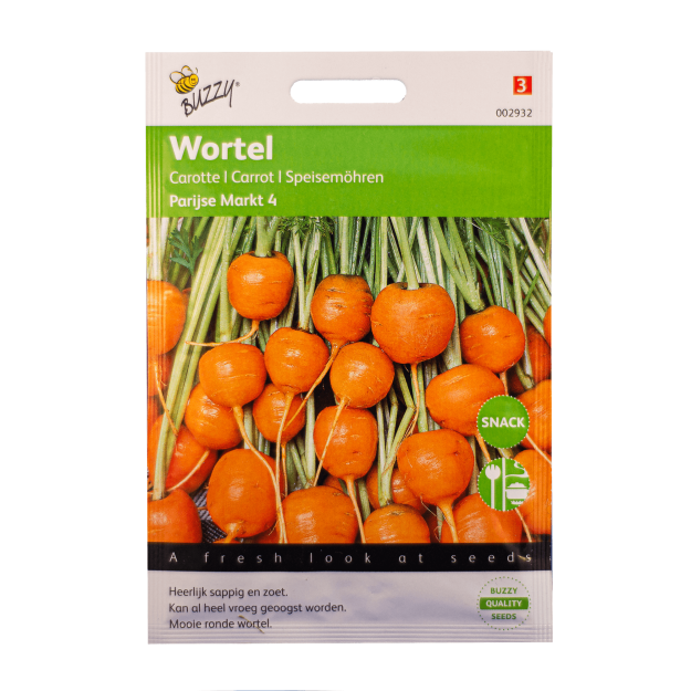 Wortel (Parijse Markt 4) Buzzy Seeds