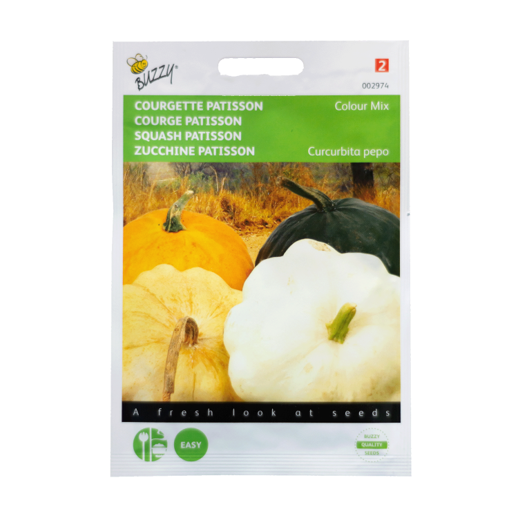 Patisson Colour Mix Buzzy Seeds