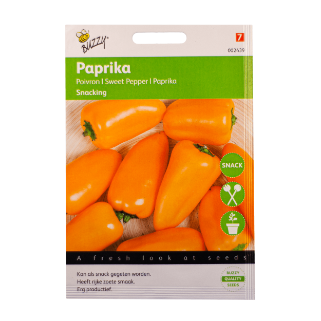 Paprika (Naranja) Buzzy Seeds