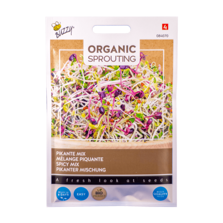 Pikante mix Buzzy Organic Sprouting BIO