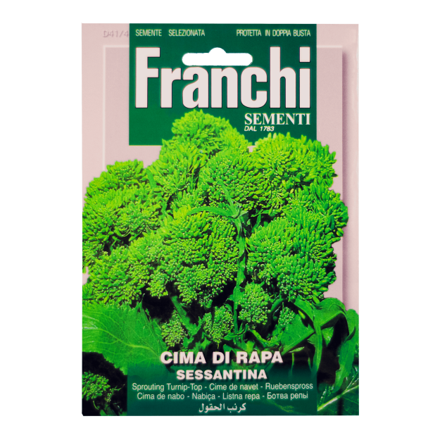 Broccoletto Cima di Rapa Sessantina Franchi Sementi